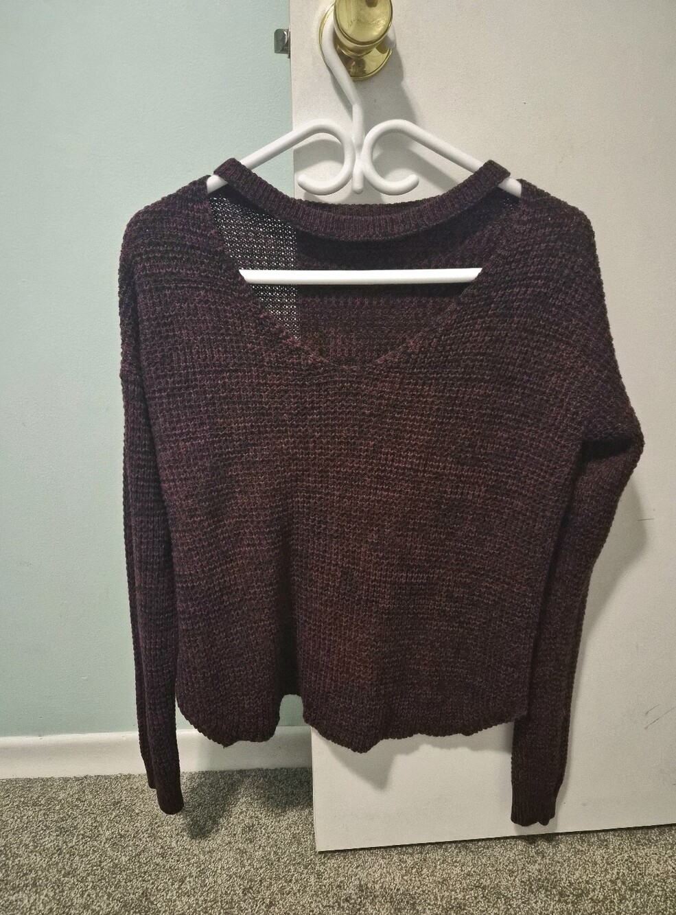 Women’s Chunky V-Neck Sweater